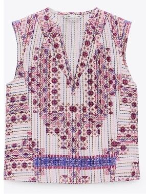 Zara Quilted Tank Size Small